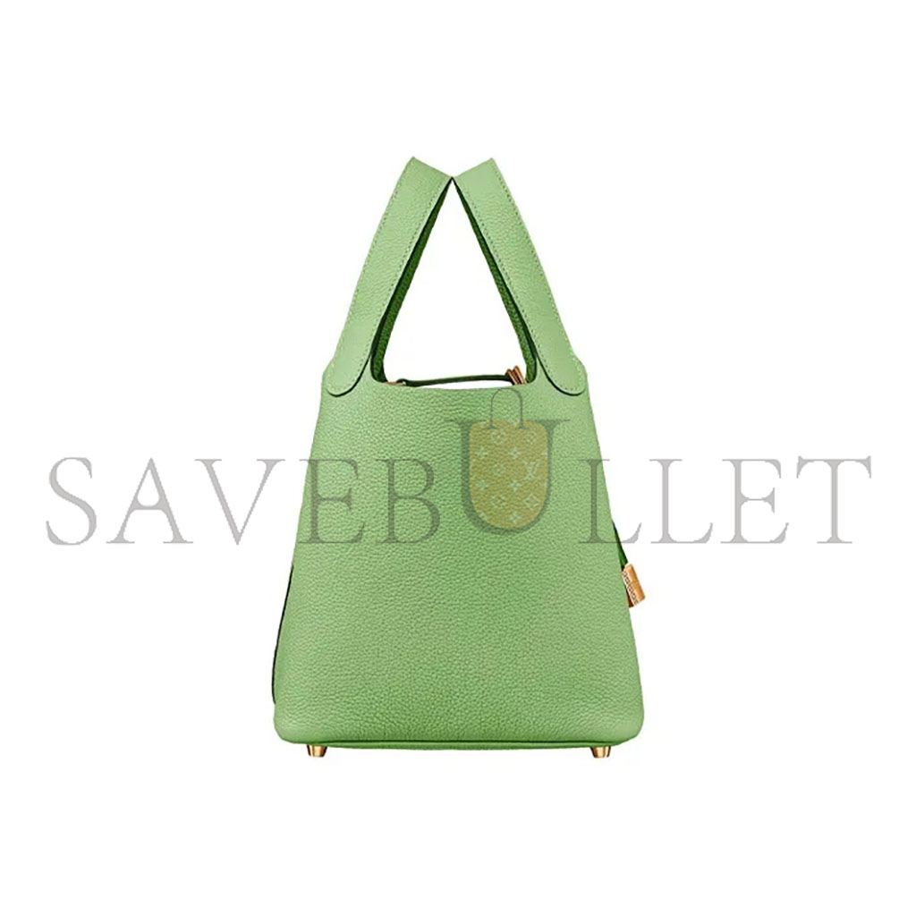 H**mes master picotin lock 18 taurillon clemence h073597cc3i (18*18*13cm)